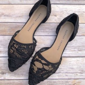 Chinese Laundry Easy Does It Lace Pointy Toe Flats